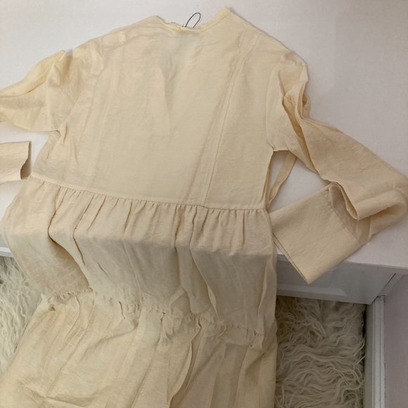 VINCE Mock Neck Midi Length Dress - Picture 13 of 14